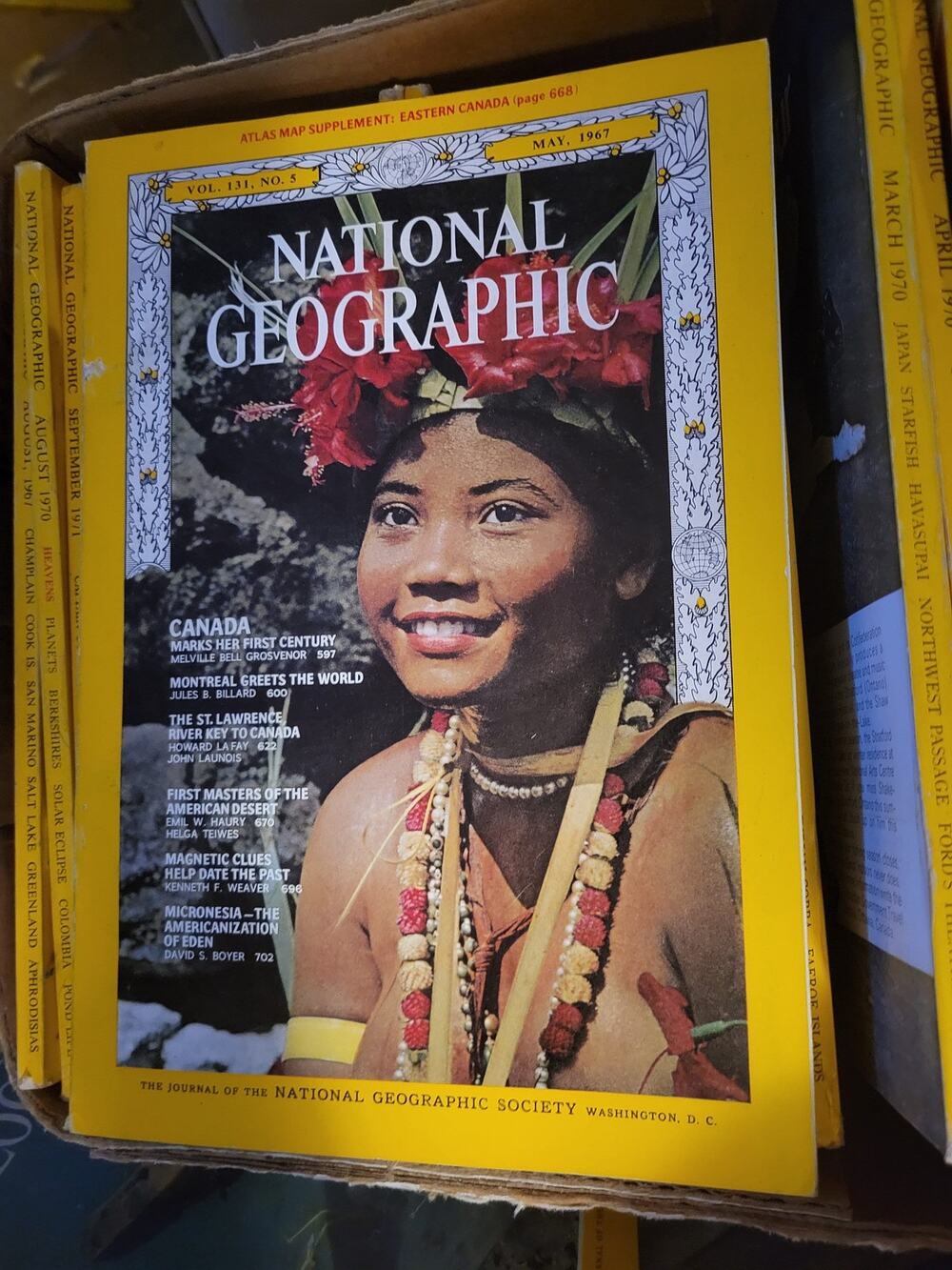 National geographic may 1967 vol 131 no. 5